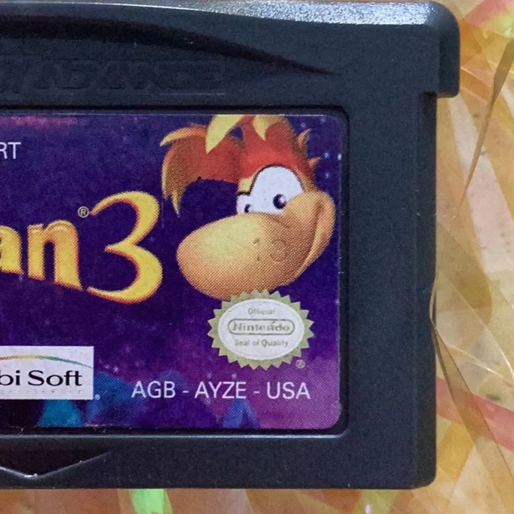 Rayman 3 Nintendo Gameboy Advance Game Authentic Tested GBA Game Boy